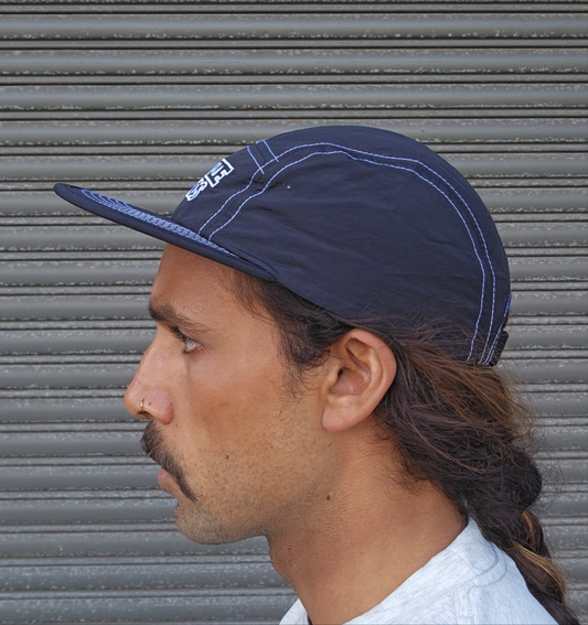 Yin & Yang Cap,                     Black/White