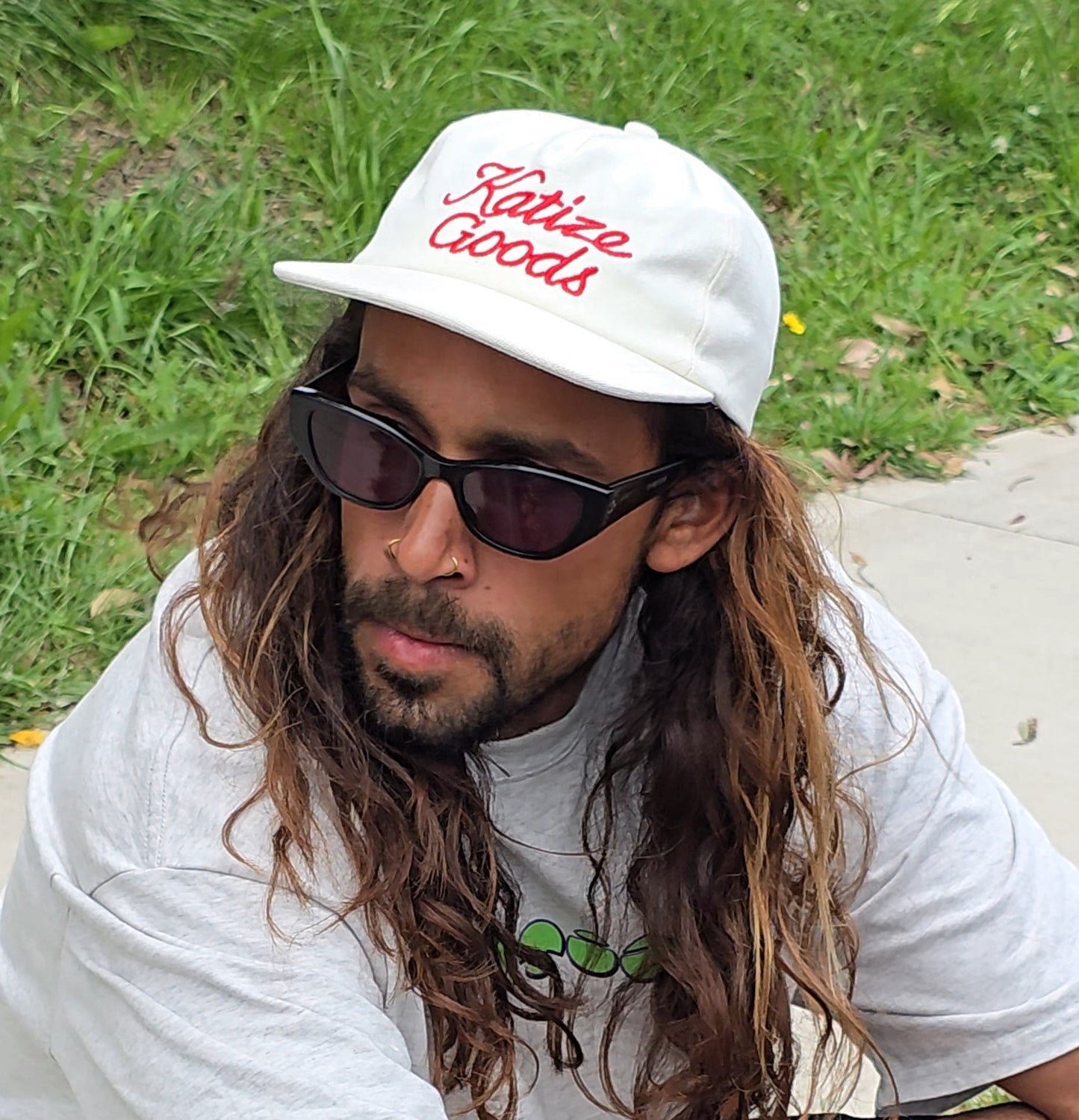 Dead Rose Cap,                               Off White